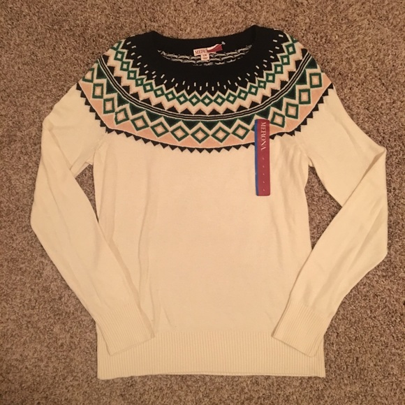 Merona Sweaters - Fair Isle Sweater NWT Merona Size Large